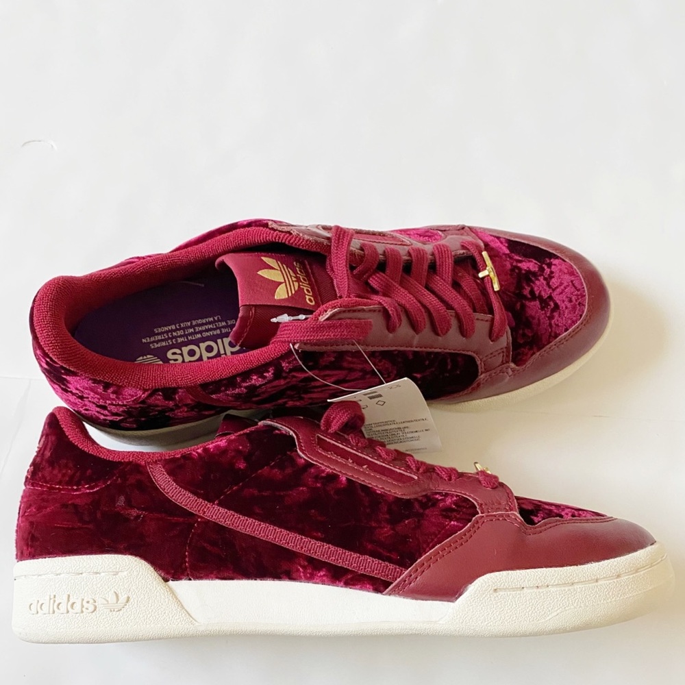 NEW! ADIDAS | Continental 80 velvet sneakers - Picture 5 of 8